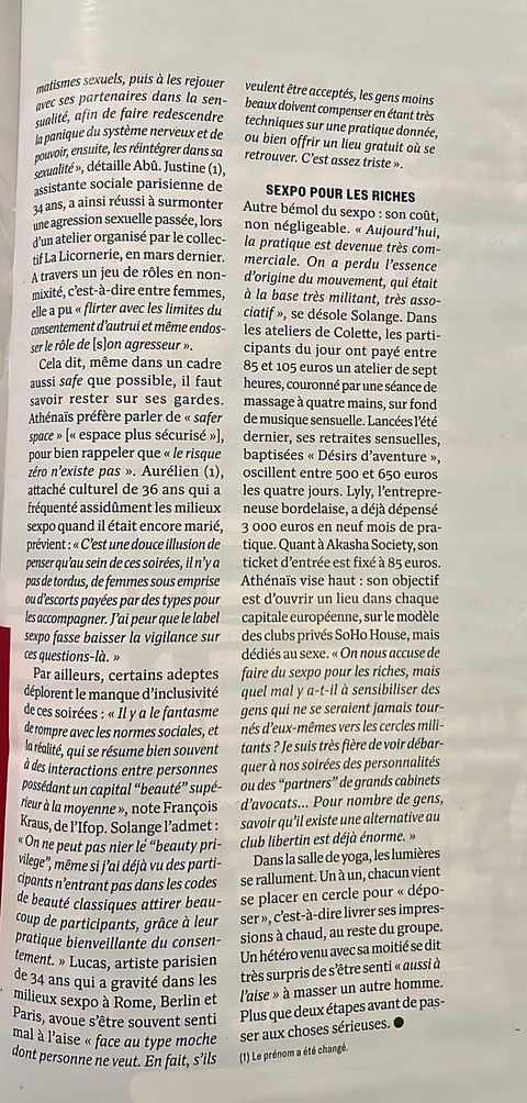 Le Nouvel Obs, « Entre adultes (vraiment) consentants », page 4